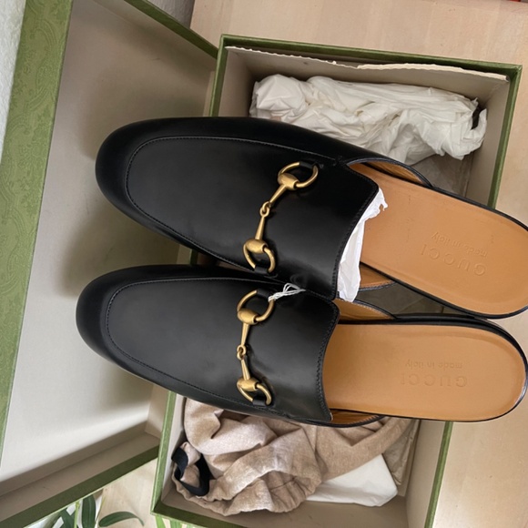 New Gucci Princetown mule slide loafer - Picture 10 of 12